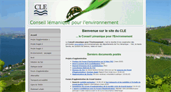 Desktop Screenshot of cle.li