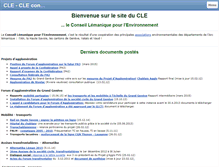 Tablet Screenshot of cle.li